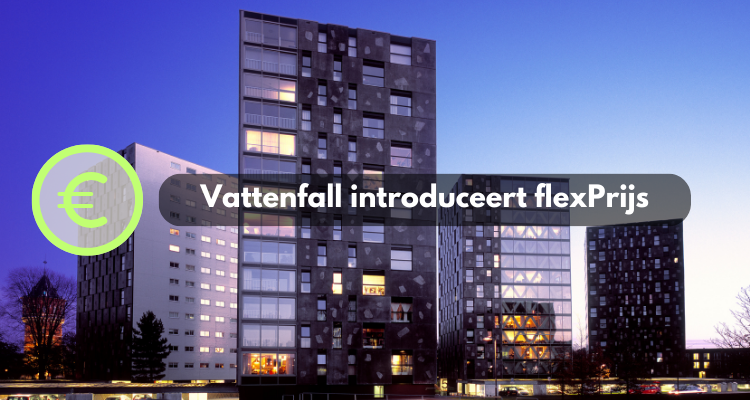 Vattenfall introduceert flexprijs