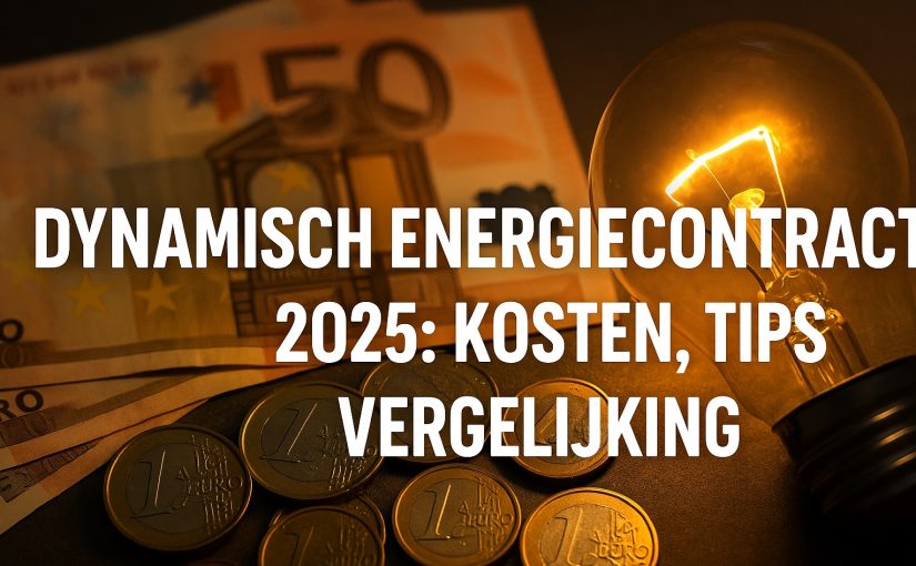 Dynamisch Energiecontract 2025/2026