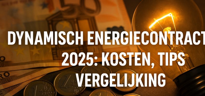 Dynamische energiecontracten de kosten