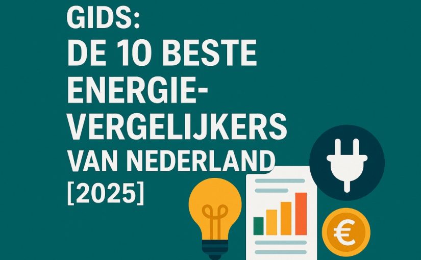 Top10 Beste (Particuliere) Energievergelijkers [2025]
