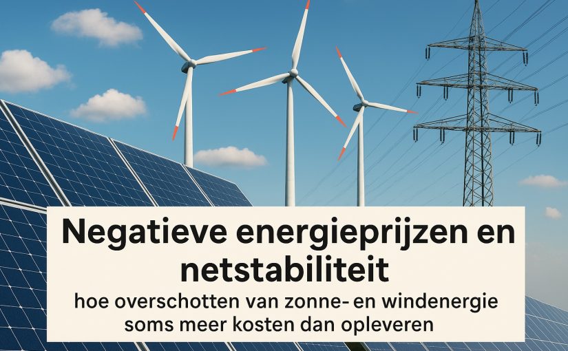 Negatieve energieprijzen en netstabiliteit – hoe zonnige dagen soms dure dagen worden